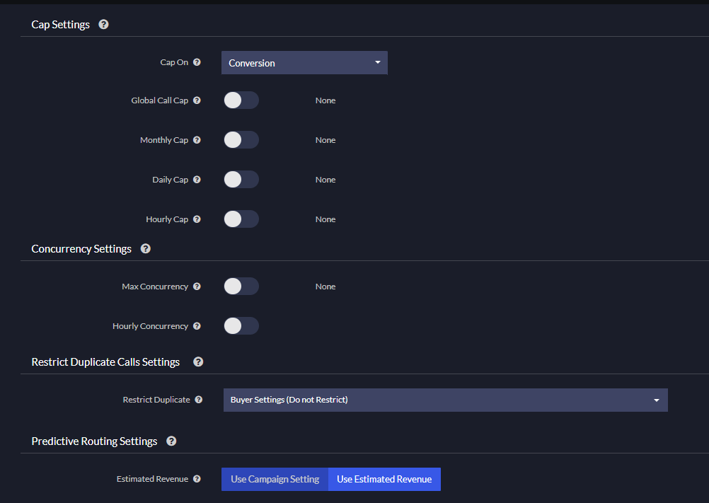 Create a Ring Tree Target to Ping an RTB Campaign – Ringba